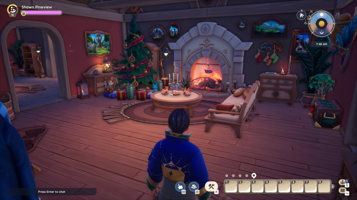 byVadon's tweet photo. Overhauled my house in Palia for christmas season! 🎄
#Palia @playPalia https://t.co/QeWhRvnbCv