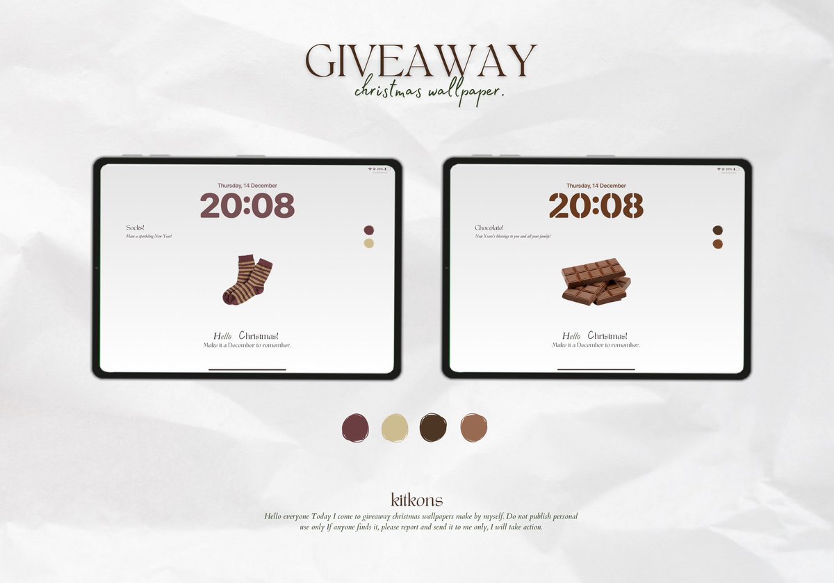 kitdong03's tweet photo. Giveaway iPad Wallpaper 🎄

Christmas is coming ;-)) 🎁

pls rt before used - 
( 11 days left until Christmas 🎄✨)

( wallpaper on mention👇🏿)

#แจก #แจกวอล #แจกวอลเปเปอร์ #wallpaper #giveaway #แจกpng #วอลเปเปอร์ #png https://t.co/ilUuGjzrjU