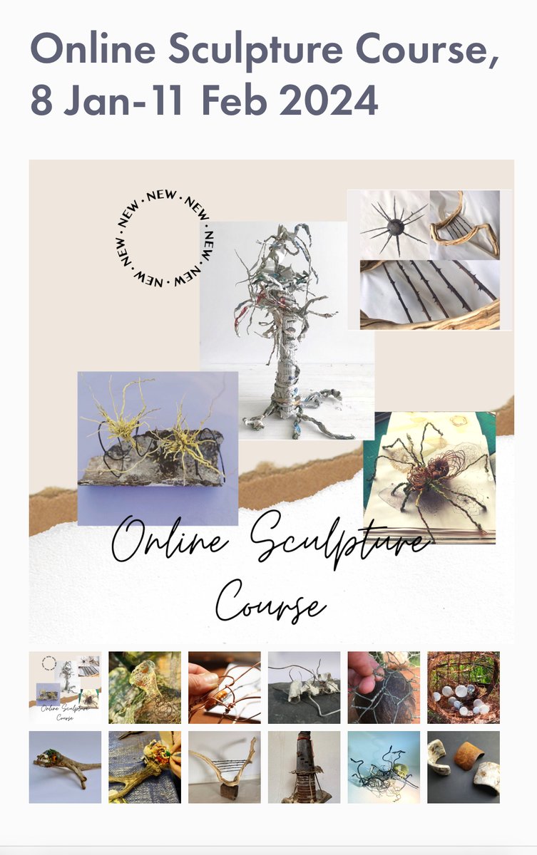 Been making a few maquettes &amp; thinking about scaling some of these up for upcoming projects. More on my latest blog: fionacampbellart.co.uk/blog 
Still time to book on my next online #sculpturecourse: fionacampbellart.co.uk/new-products/o…
#sculpture #getcreative #homelearning