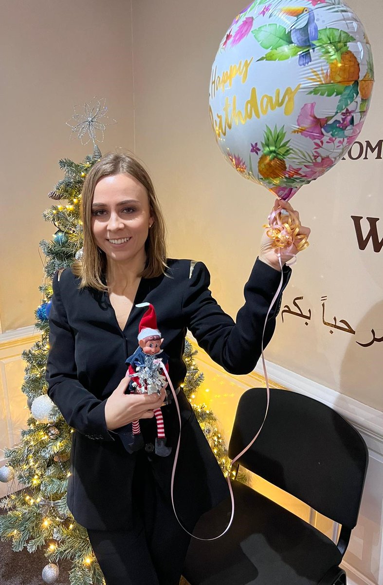 🎄Today our little elf had the pleasure of wishing Joanna a very Happy Birthday.

#elffeedbackexpress #officeelf #ElfOnTheShelfArrival #FestiveMagic #JoyfulSeason #HolidayMagic #Christmas #Winterseason #Recruitment #career #JobOpportunities #BirthdayWishes