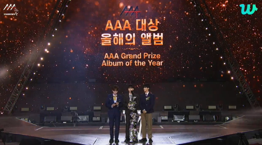 miwon17_'s tweet photo. Congrats Seventeen for Album of the year Daesang on AAA 2023 https://t.co/S3RO1FGNQb