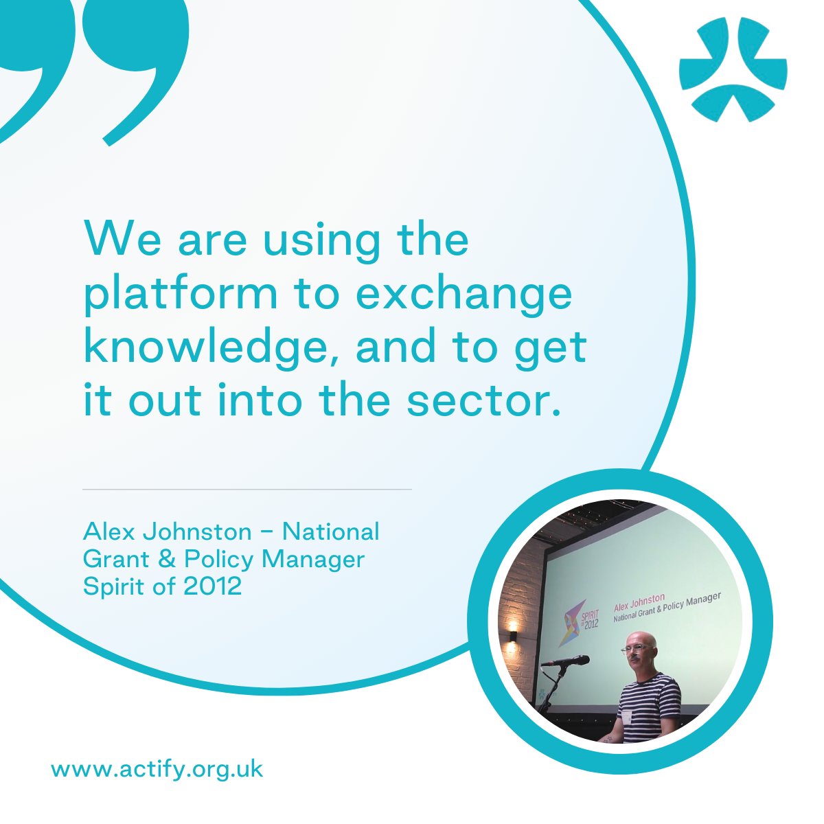 Actify's tweet photo. Sharing insights, exchanging knowledge, and connecting across the sport and physical activity sector has never been easier. πππ½
Check out what Alex from @Spiritof2012 had to say about the Actify Platform at the #Actify2Launch π¬π https://t.co/CGpCbQ7zON