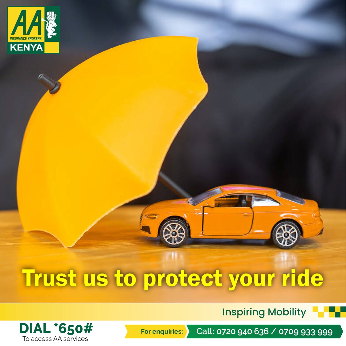 Don't let an accident derail your plans. Protect your vehicle with AAIB comprehensive motor insurance. Get a quote now, call us on 0720940636/0709933000
#AAIBCares #MotorInsurance