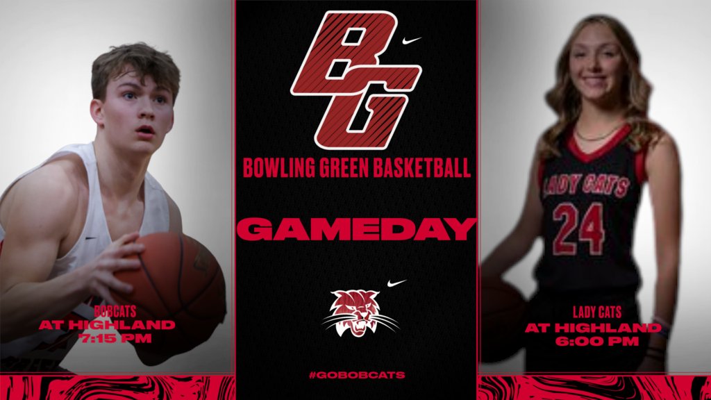 The varsity Bobcats and Lady Cat Basketball teams are back in action tonight at Highland High School.  Lady Cats will tip off at 6:00 pm with the boys to follow.