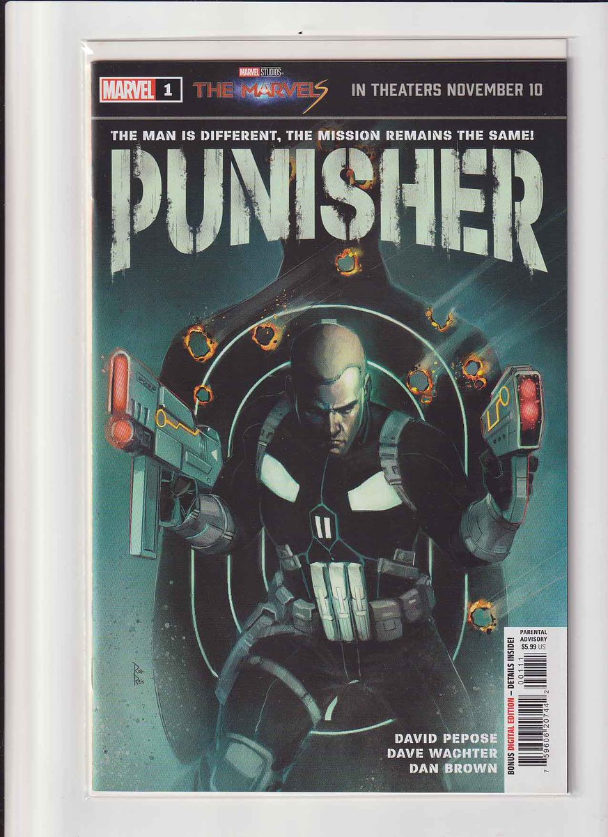MakeMyComicRare's tweet photo. #Punisher #1 (2023) #RodReis Cover / #DavidPepose Writer / #DaveWachter Artist / 1st Appearance of #JoeGarrison (The New Punisher) https://t.co/ICsdmUl4CM #RareComicBooks #KeyComicBooks #MarvelComics #MCU #MarvelUniverse #ComicBooks #NerdyGifts #ChristmasGifts https://t.co/8gQiw09st3