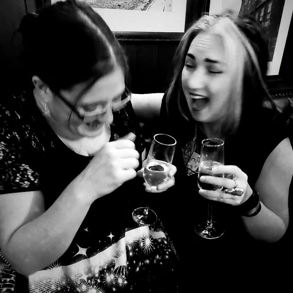 Claire Hennessy (@chennessybooks) on Twitter photo Love this photo of me & @nicoleve.rourke (taken by the fab <a href="/ellagkelly/">Ella Goldrick-Kelly</a>), toasting to 14-and-a-half years of <a href="/bigsmokewriting/">Big Smoke Writing Factory</a>. So many gorgeous chats & laughs over the years. ๐ instagr.am/p/C01aARYMLbB/ Love this photo of me & @nicoleve.rourke (taken by the fab <a href="/ellagkelly/">Ella Goldrick-Kelly</a>), toasting to 14-and-a-half years of <a href="/bigsmokewriting/">Big Smoke Writing Factory</a>. So many gorgeous chats & laughs over the years. ๐ instagr.am/p/C01aARYMLbB/