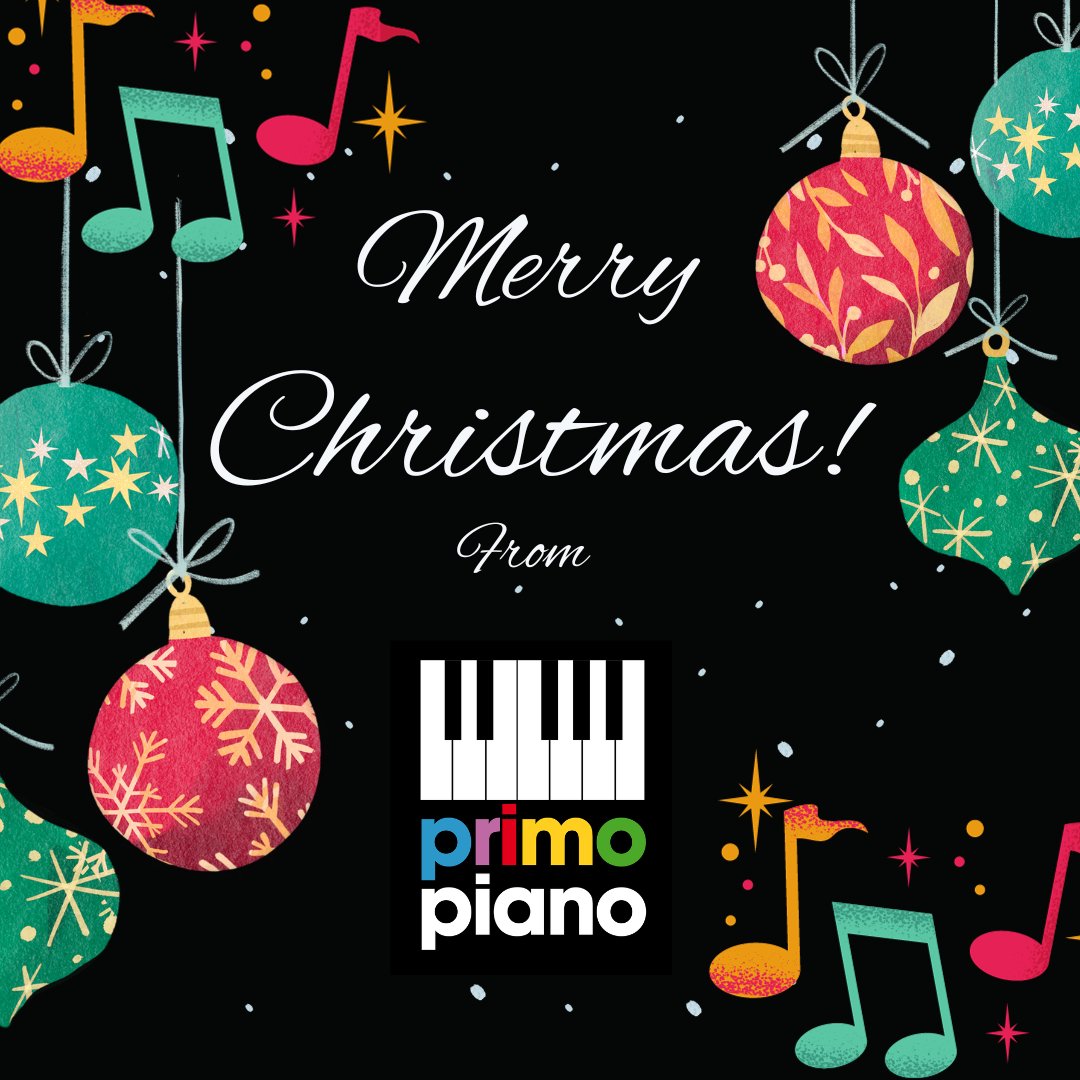 PrimoPianoSch's tweet image. Happy Christmas from all of us at @PrimoPianoSch!
#pianolessons #pianolessonsforkids #grouppiano #christmas2023 #MerryChristmasOneAndAll