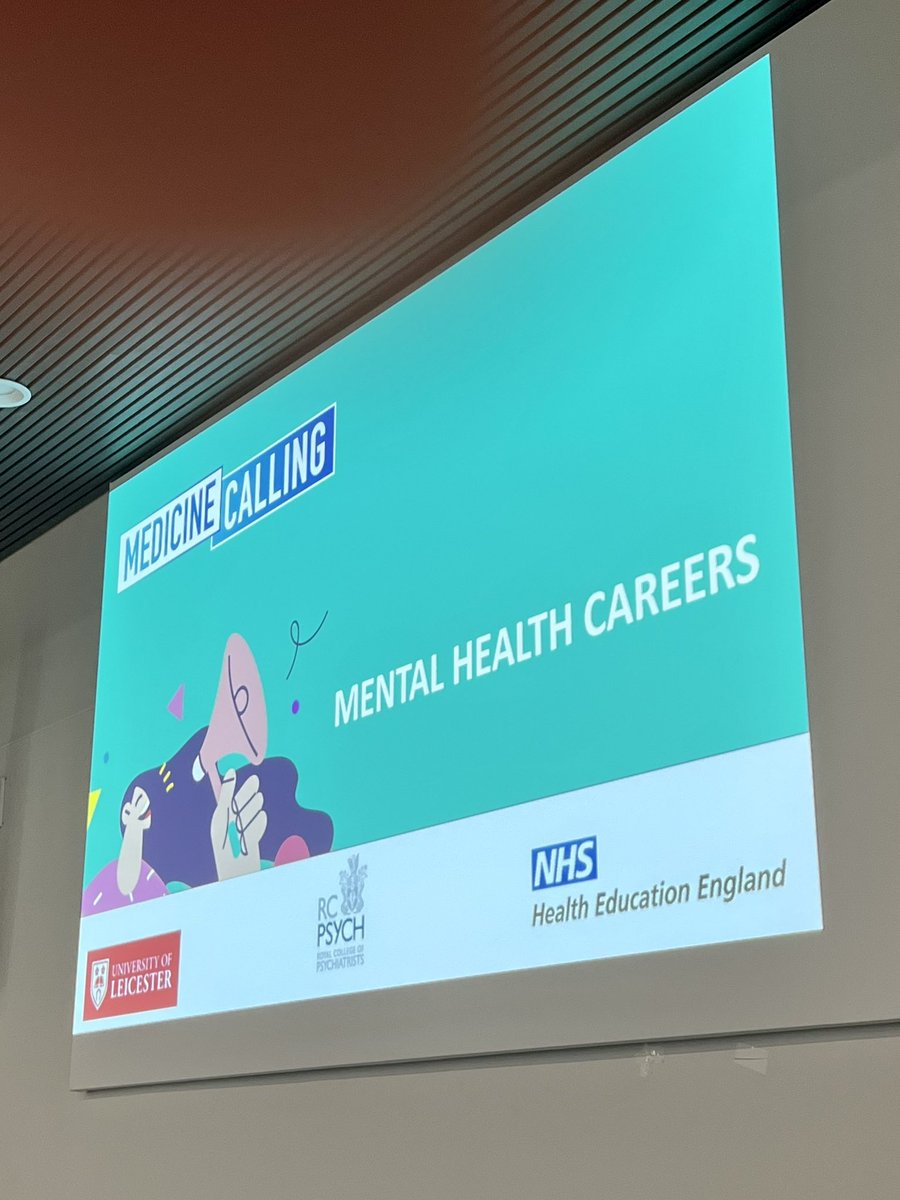 med_calling's tweet photo. Yesterday, we welcomed 120 Year 9 and 10 students to @uniofleicester from 4 local schools to find out about careers in the mental health sector! Thank you all for coming! It was a great day! 

@WoodbrookVale @BrookvaleGroby @AvantiFields @HastingsHighSch 

#MedicineCalling https://t.co/Dr5uci7CRk