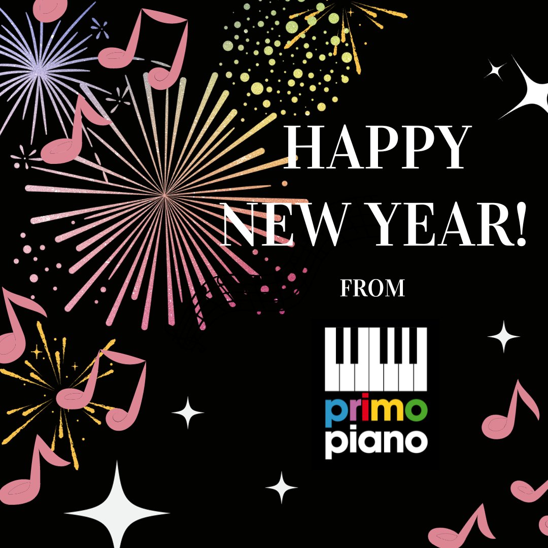 PrimoPianoSch's tweet image. HAPPY NEW YEAR from @PrimoPianoSch ! 🎆🎇🥳🥳🎉🎉 @TimRileyWriter 
#grouppiano #pianolessonsforkids #NewYear2024