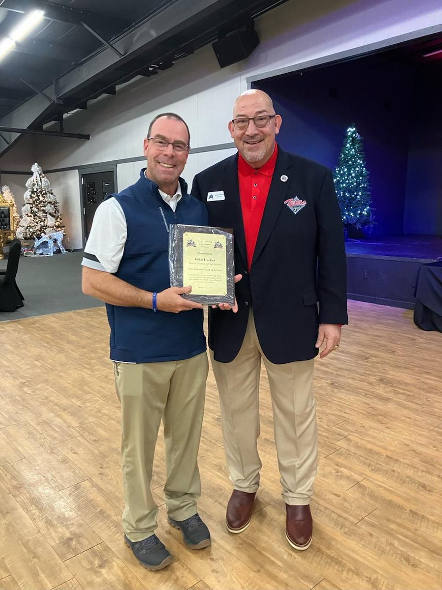 Congratulations to the Champion Head Baseball Coach Ben Woodchick and Assistant Baseball Coach John Uecker on their 2023 Coach of the Year honors from the San Antonio Area Baseball Coaches Association. Go Chargers!