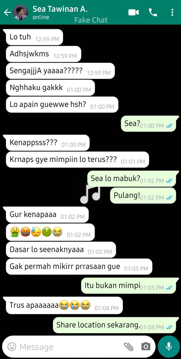 klavieraklav's tweet photo. #JimmySea AU

-SEQUOIA-

Ketika Sea, penulis buku non fiksi populer harus mengejar Jimmy, Executive Chef ternama untuk project Biografi, tapi kok malah di kontrak kerja harus tinggal bareng?

'Karena bisa aja ada cara kerja dunia ini yang susah dipikir pakai logika' https://t.co/etdYKrzOrQ
