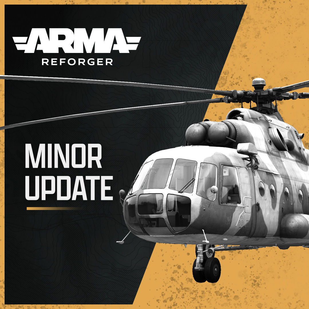ArmaPlatform's tweet image. 📻 Dear Community,

#ArmaReforger has been updated on Steam and Xbox.

Read the changelog here 👇

reforger.armaplatform.com/news/update-de…