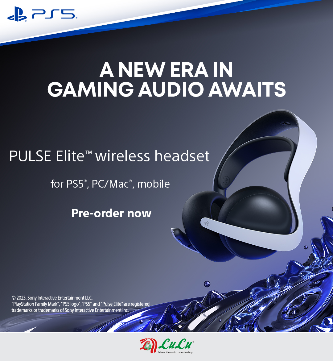L u L u H y p e r m a r k e t OM on X: A new era in Gaming audio awaits.  Pre-order PlayStation PULSE Explore™️ Wireless earbuds and