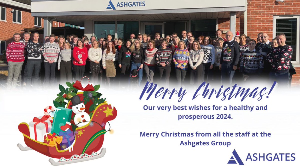 We would like to say thanks to all clients, friends and associates around the world for your continued support during 2023 and best wishes for a healthy and prosperous 2024!🎅

Please note our festive opening hours, the office will shut from 16:30 on 22/12/23 and reopen 02/01/24