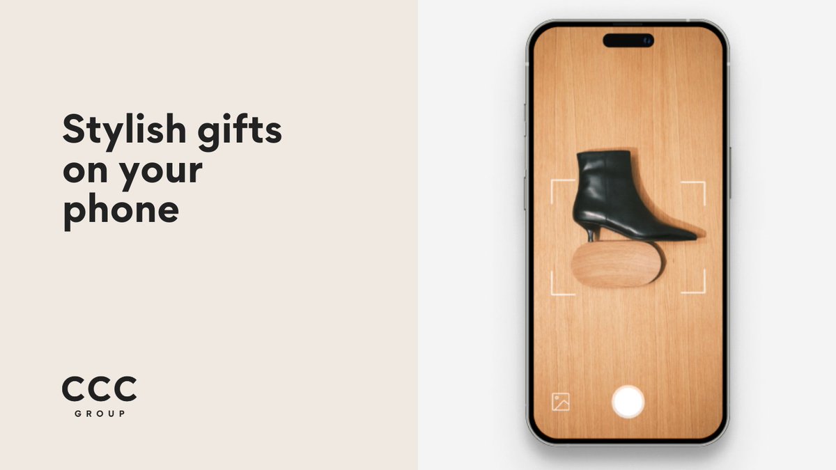 CCCGroup_News's tweet photo. Have you finished shopping for all your gifts? 🎁📲Search for great deals on fashion trends with the CCC mobile app, downloaded over 11 million times:  https://t.co/FnWv62t2LB
#CCCGroup #CCCapp #gifts https://t.co/U5diacytiC
