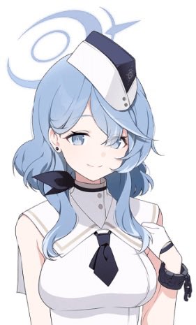 天雨アコ(ブルアカ) 「ゆるぼ この帽子の名前型紙検索するにも……わかんなくてぇ…… 」|スイ∞のイラスト