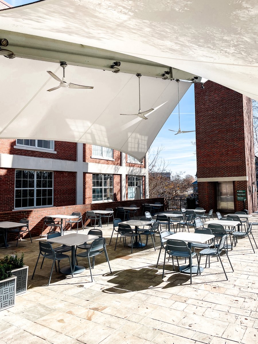 gvilleparksrec's tweet photo. Tate Plaza just got an upgrade with brand-new furniture! Enjoy a fun hangout spot, especially with ADA-accessible tables, overlooking Falls Park. Thanks to our grounds crew for getting these installed!
#gvilleparksrec #tateplaza #fallspark https://t.co/ROtKjjHBYs