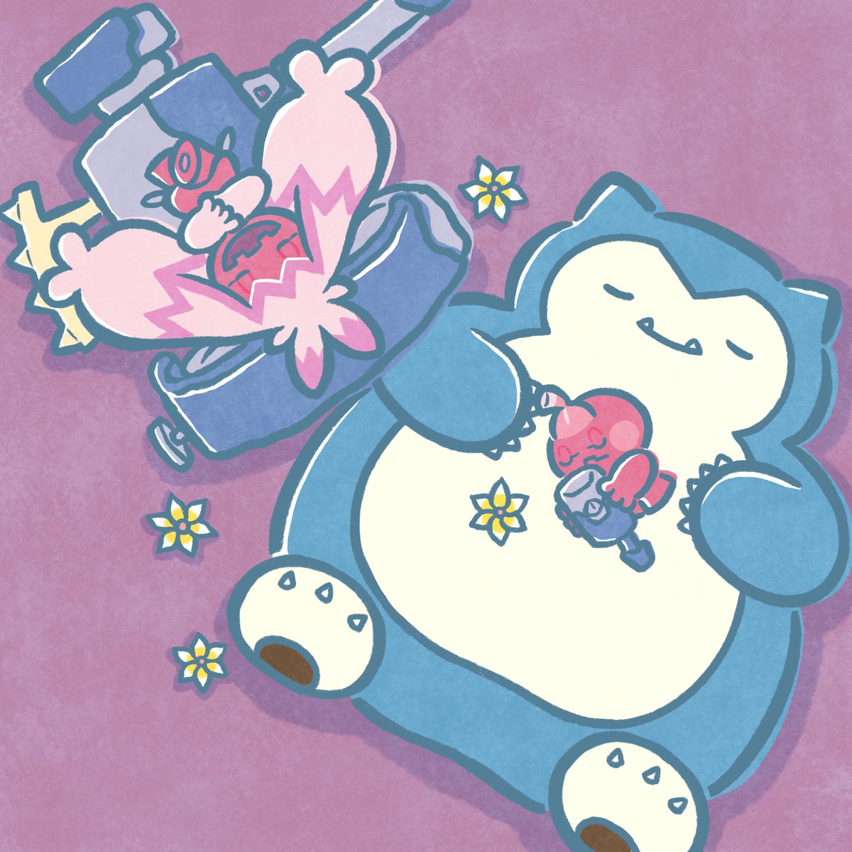 カビゴンとねむる