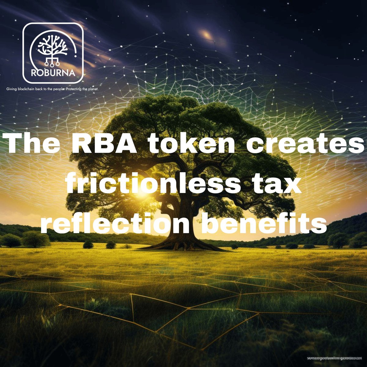 Roburnaofficial's tweet photo. 🚀 Earn while making a difference!
😎 With Roburna, holding tokens means you're contributing to a greener future.
✅ Come and enjoy frictionless tax reflections that benefit all holders. 💸🌿
#EarnAndImpact #SustainableRewards https://t.co/0Bswgi7vFm