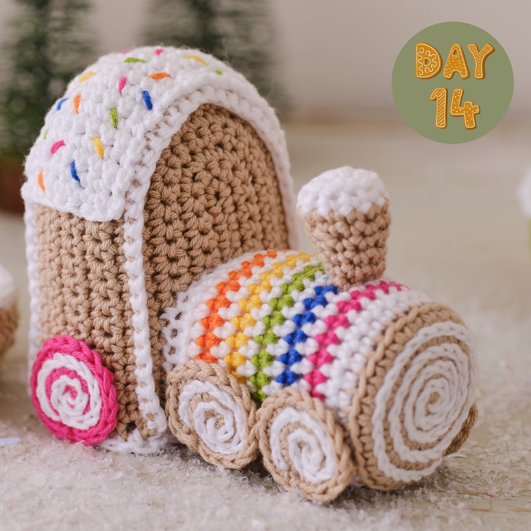 knitcrafthq's tweet photo. π¬ Gingerbread Town Advent CAL Day 14! β
Get started on the train for your gingerbread village! π
Find todayβs advent pattern designed by flo_and_dot IG through the link here: https://t.co/2W8cDptAfK
#Knitcraft #Hobbycraft #GingerbreadTownCAL https://t.co/lnPUWncJ95