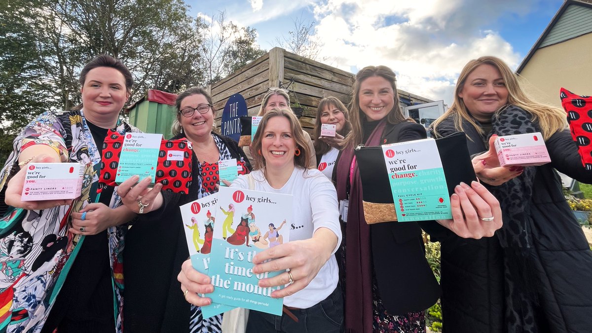 Find out how we're working with @HeyGirlsUK to help eradicate period poverty in Norfolk ➡️ bit.ly/486EhwK Thanks to our new partnership, we will soon be distributing hey girls disposable and reusable period products through the Nourishing Norfolk network!