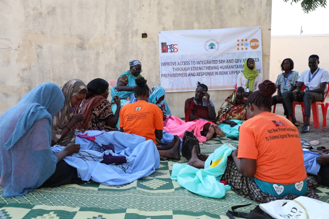 Changing lives of integrated returnees who fled the #SudanCrisis as well as that of host community women in Renk through cash assistance, @UNFPA🇸🇸 through @HopeRestoratio3 is leaving an indelible mark.🙏@UNCERF for the support. #Musharaka4Tanmiya