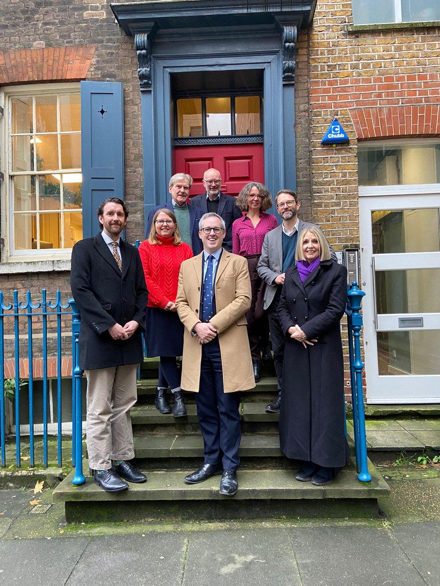 Lord Parkinson was delighted to join the Joint Committee of the National Amenity Societies at @SPAB1877 to thank them for their work championing historic buildings and landscapes @TheVicSoc @GeorgianGroup @C20Society @hbap1924 @TheGardensTrust @archaeologyuk