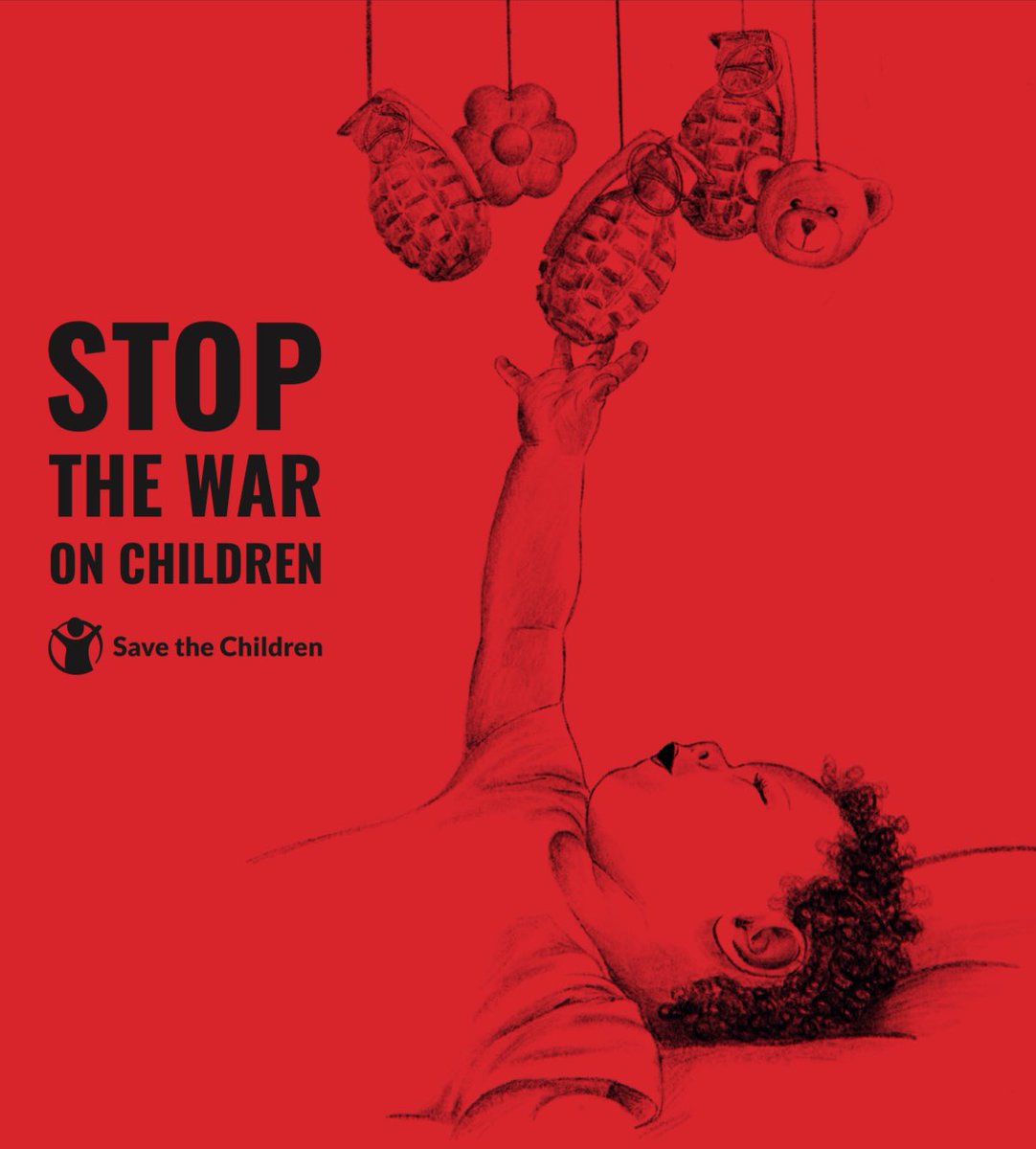 .<a href="/save_children/">Save the Children International</a> annual report on children in conflict reveals -

👫 468 million children now live in a conflict zone 
🪦 New record in numbers of “grave violations” 
🗺️ DRC, Mali &amp; Myanmar worst places to be a child in 2022 

#StopTheWarOnChildren 

resourcecentre.savethechildren.net/document/stop-…