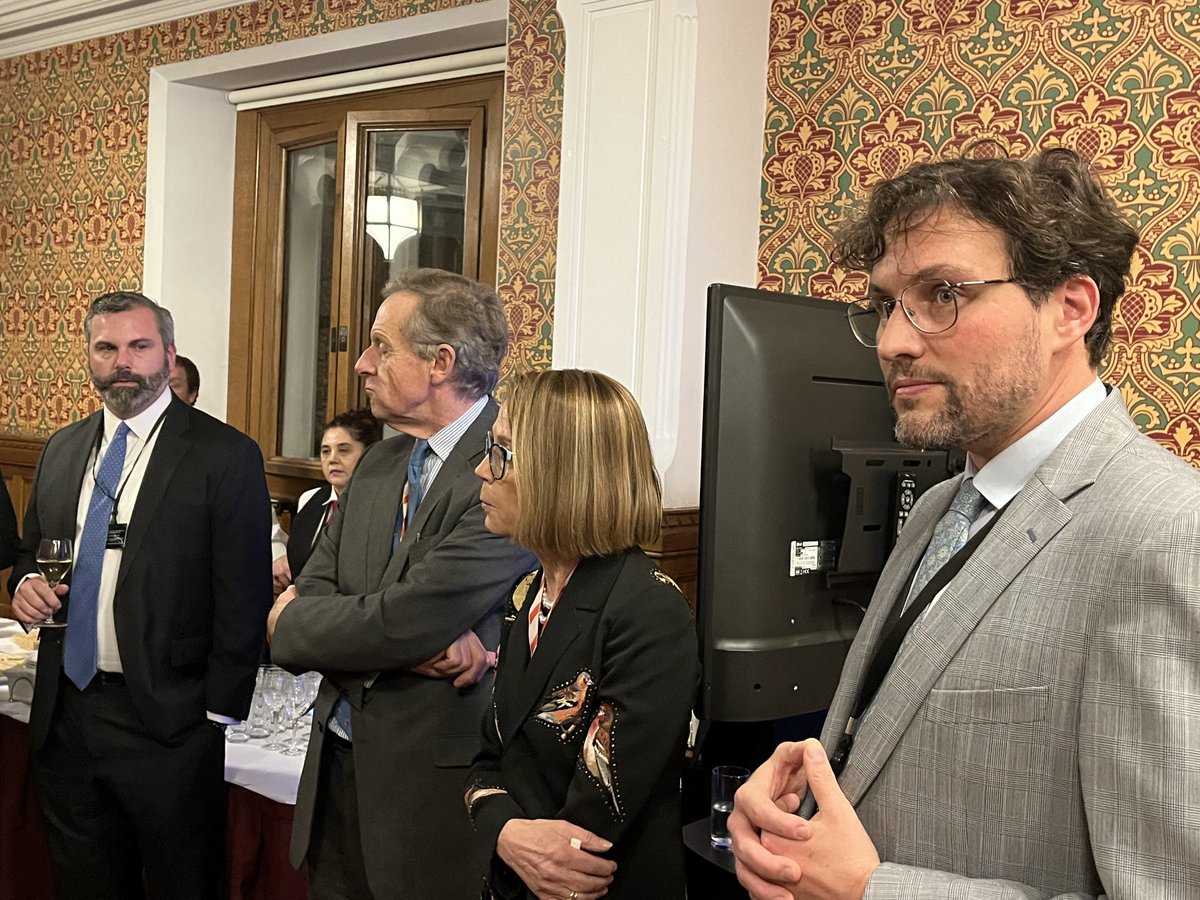 UBBClondon's tweet photo. ⁦@UBBClondon⁩ founder members with trade envoy Baroness Meyer , Lord Risby , ⁦@Baroness_Nichol⁩ ; ⁦@zahahadiddesign⁩ ⁦@G4S⁩ ⁦@SercoGroup⁩ ,Menzies, SSB Group at House of Lords https://t.co/68dQfPK66n