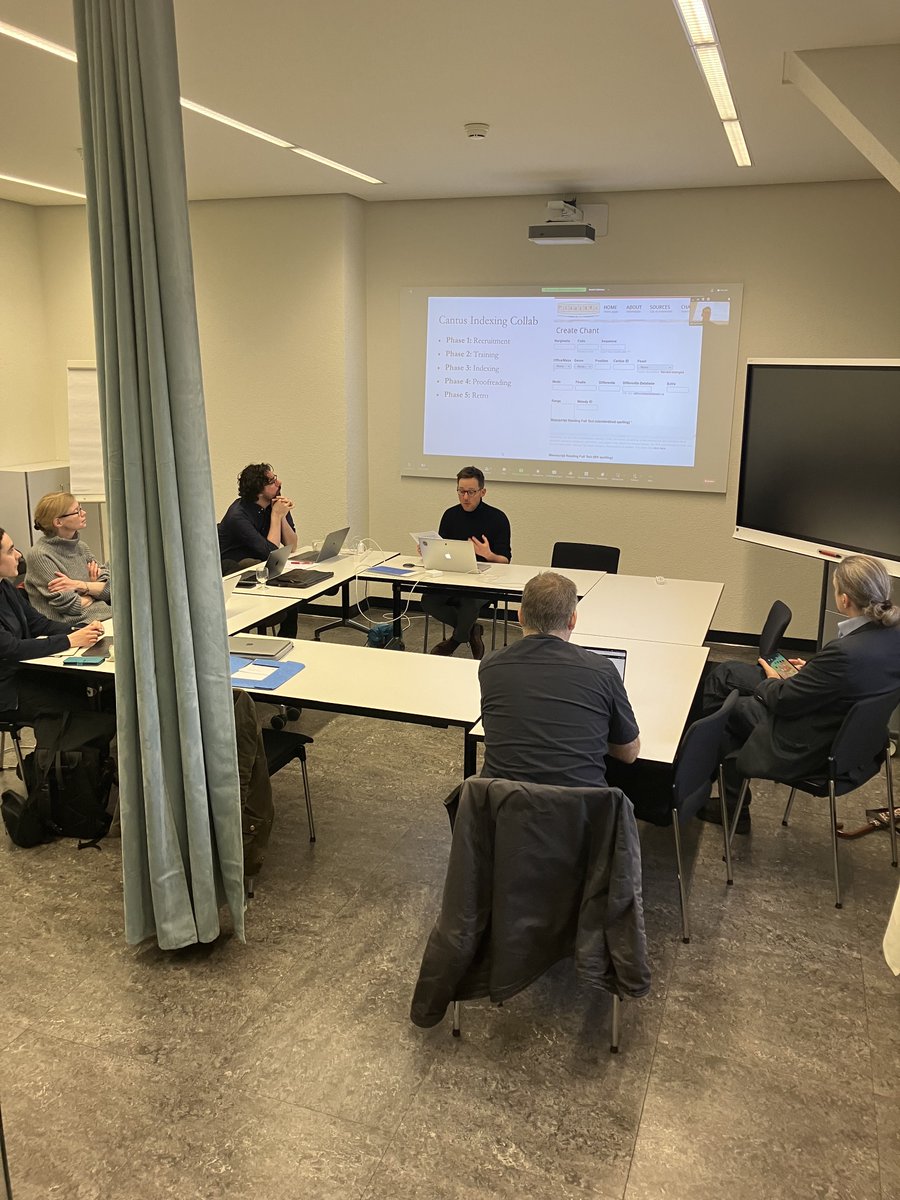 We are online! The workshop «Manuscripts on Screen - Early Music Sources in the Digital Age» has commenced. Join us: …itiative-geisteswissenschaften.uzh.ch/de/Veranstaltu…