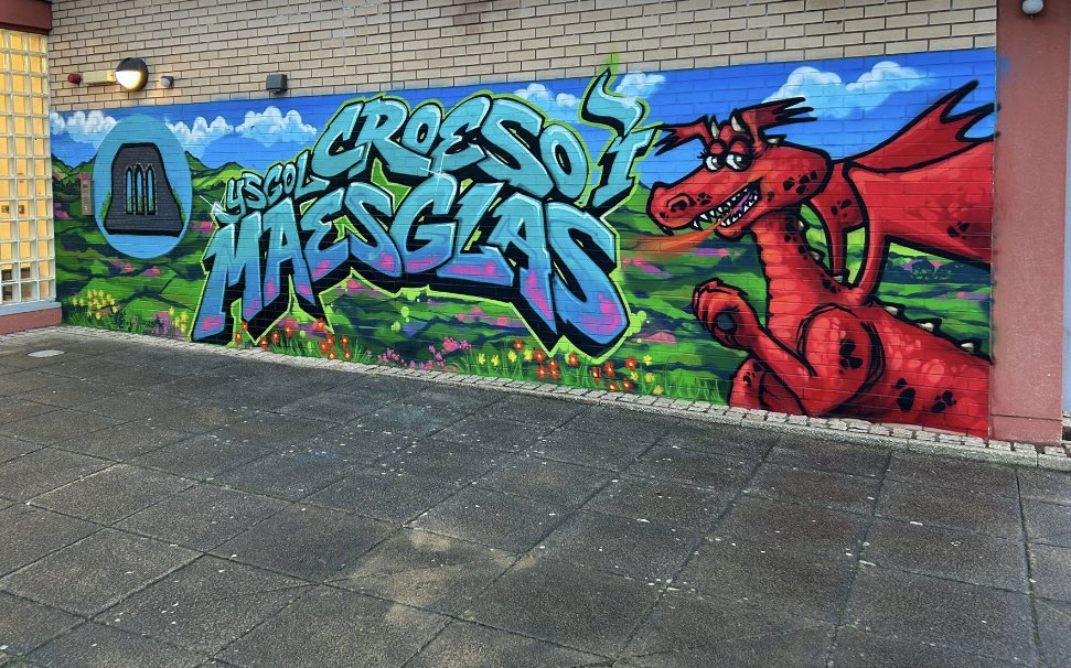 Dosbarth Masarn (@mrsoroberts1) on Twitter photo I’m so proud of my criw cymraeg for participating in a workshop yesterday to create this incredible wall display for our wonderful school! Da iawn pawb! <a href="/YsgolMaesglas/">Ysgol Maesglas</a>
A huge thank you to <a href="/dime_one/">andy dimeone birch</a> for providing this exciting opportunity for our children! I’m so proud of my criw cymraeg for participating in a workshop yesterday to create this incredible wall display for our wonderful school! Da iawn pawb! <a href="/YsgolMaesglas/">Ysgol Maesglas</a>
A huge thank you to <a href="/dime_one/">andy dimeone birch</a> for providing this exciting opportunity for our children!