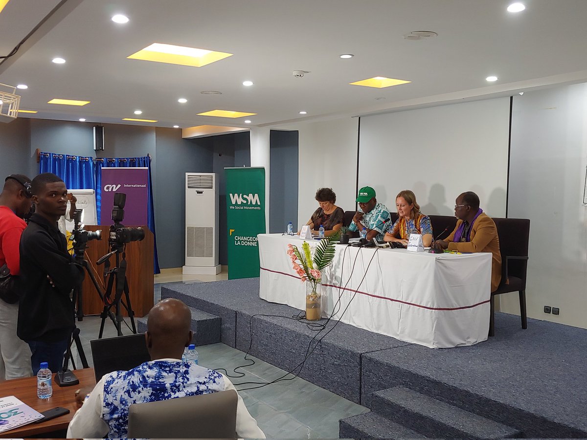 FVandusseldorp's tweet photo. Ouverture de Célébration des 30 ans du Bureau de Coordination des Projets Afrique de #cnvinternationaal #cnvafrique et #wsm avec l'Ambassade des Pays-Bas au Bénin. https://t.co/yg1HZRd5mt