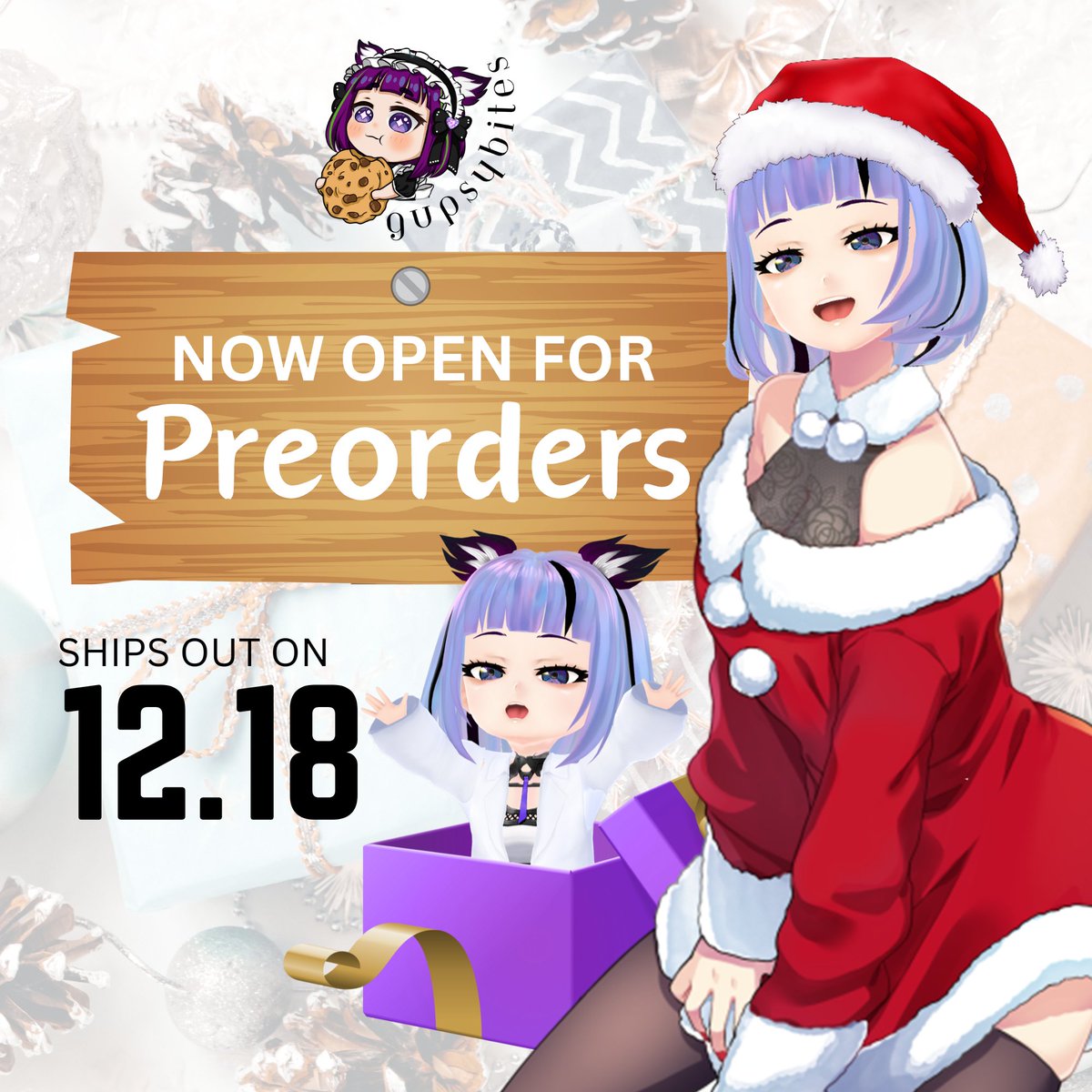 Gupsybabe's tweet photo. โจ๐ชNOW OPEN FOR PREORDERS๐ชโจ
Ships out starting on Monday 12/28/2023๐ฅฐ
Product quantity depends on location. Bigger boxes available for Shopee Checkout. DM for orders and inquiries ๐๐
#PHVtuber #cookiesph #homemadeph #gupsybites #supportlocal #holidaytreats https://t.co/SHemgxFgAb