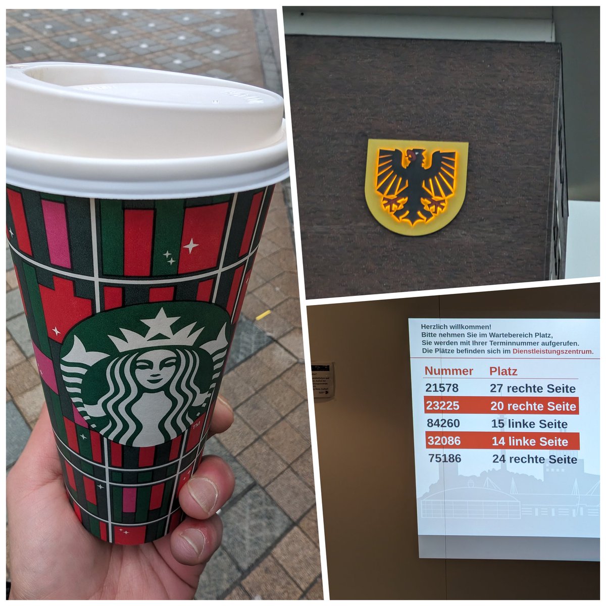 JustASmartie's tweet image. Nachdem ich den #verwaltungskram erledigt hab nen #Starbucks gegönnt...
Immerhin klappt die Zusammenarbeit zwischen hier und der Hauptstadt.
Bin jetzt #readyforwork