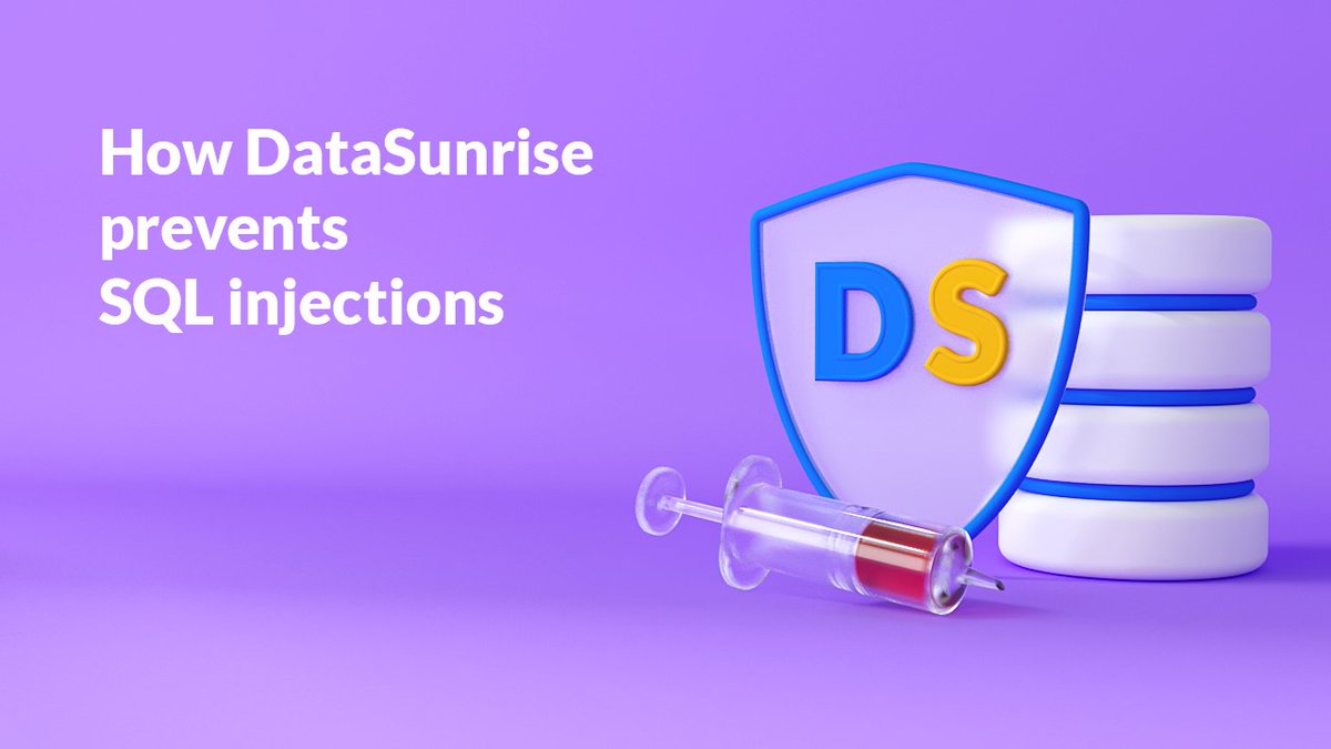 datasunrise's tweet image. Let's dive into the SQL injections and how DataSunrise fights against them.
rb.gy/9xkr0t
#SQL #dataprotection #databaseprotection