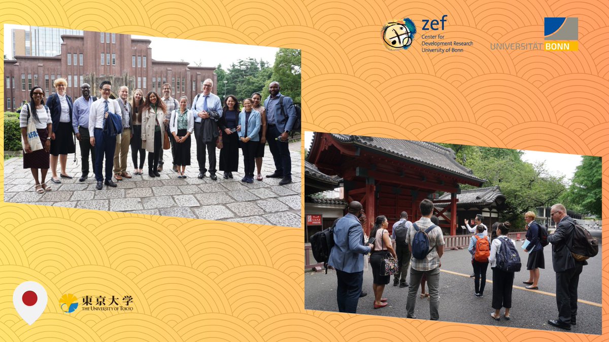 ZEFbonn's tweet photo. #ZEFReview2023: In June, ten doctoral students from ZEF were on a mission to unravel the mysteries of marine life, agriculture &amp; resource management in Tokyo &amp; Hokkaido 🇯🇵 
Relive their exciting research journey in collaboration with @UTokyoIPADS here ➡️https://t.co/Bjm8keGTYg https://t.co/DkA2axPm7x