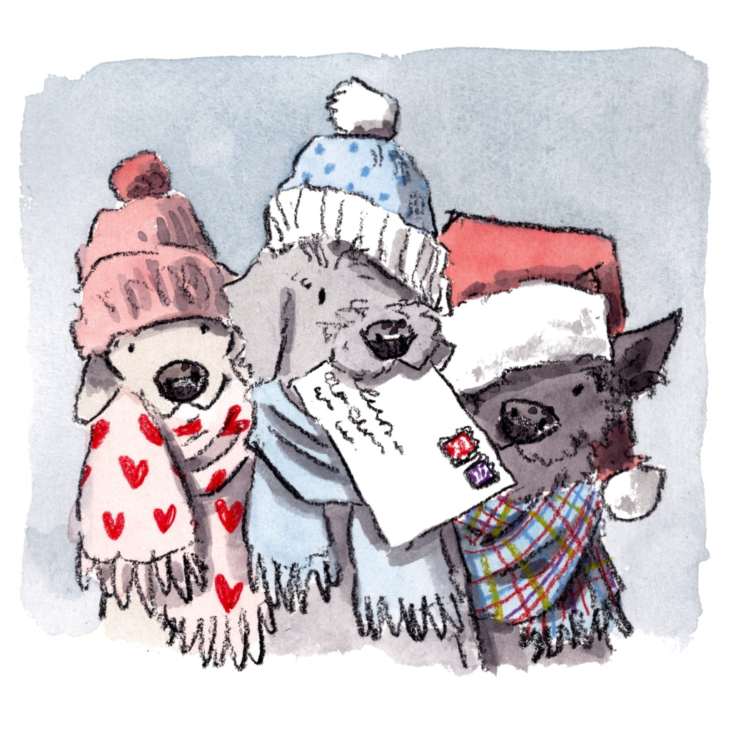 Good morning lovely people and lovely dogs. If you are in the UK and you'd like to get your paws on a set of my Christmas cards here is the link for you …in-welch-art-and-design.myshopify.com/products/chris…
I'm wishing you the very best for the rest of your day 
#hoorayfordogs #Christmascards