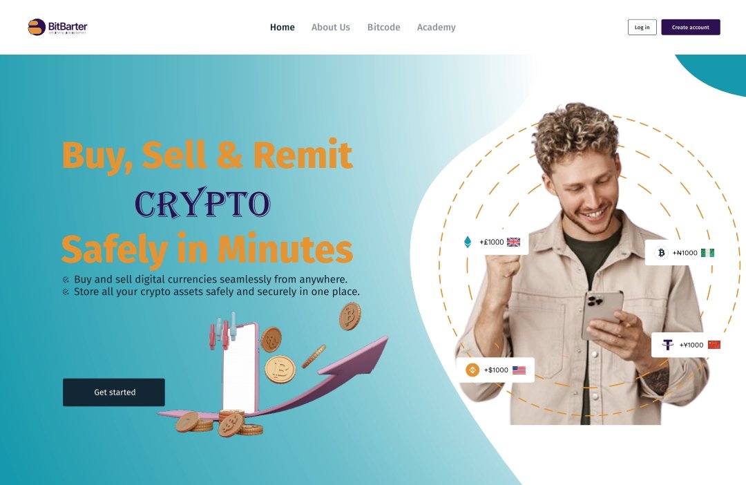 habeeb__4's tweet photo. Here’s my hero section redesign for @TheBitbarter @TheDennisObaro
#Bitbarter https://t.co/zzyqjAqKnX