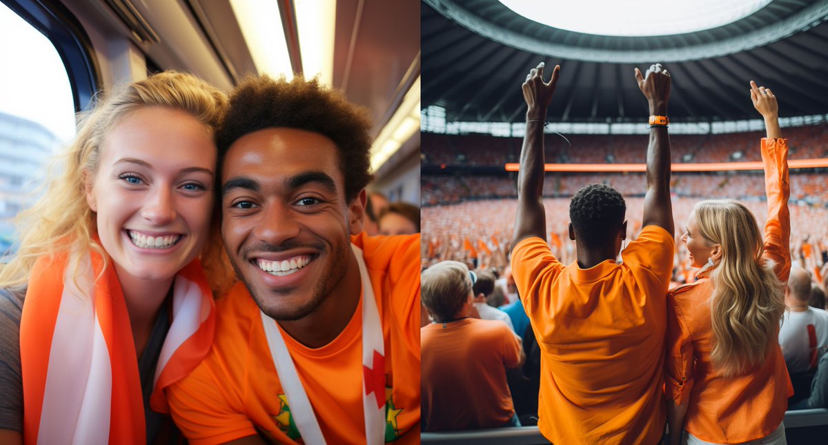 NS_Int's tweet photo. Oranje is er weer bij!⚽ We spelen op het #EK in #Duitsland in #Hamburg, #Leipzig en #Berlijn, en al deze speelsteden bereik je makkelijk met #NSInternational🧡🚄 Benieuwd wanneer je jouw treintickets kunt scoren? 

We zetten de data voor je op een rij:

➡️https://t.co/Q1lI0Z8Sjz https://t.co/jDBuztee81