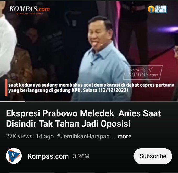 Tidak Pantas > RT
Menjijikan > RT + Like