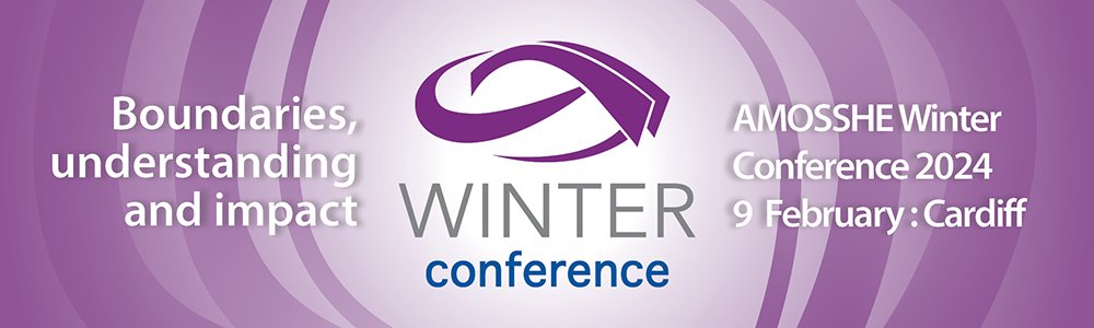 Save yourself a spot at our upcoming professional development conference 'Boundaries, understanding, and impact'. #amossheCPD

🎯When? 9 February 2024
📍Where? Cardiff, Wales, UK
💡How? amosshe.org.uk/event-5435829