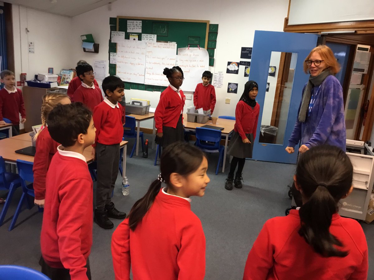 Rosen getting ready for Waltham Forest Conductive Music Workshop! <a href="/WhittinghamWHA/">Whittingham Primary Academy</a>