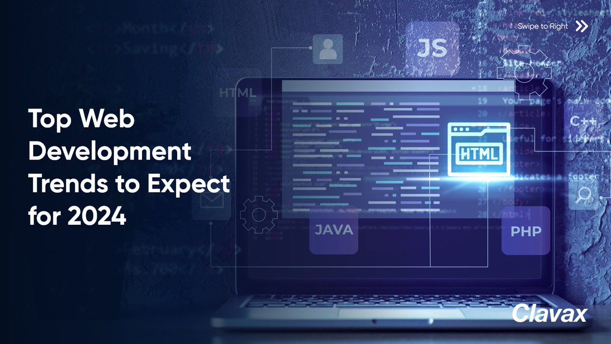 Clavax's tweet image. As businesses increasingly move towards advanced digitization, knowing development trends with sharper insights is a must to stay ahead!

Learn how developers can gear up for the latest web development tech trends in the market.

clavax.com