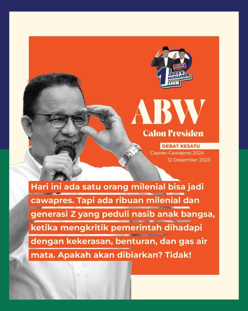 YuriChio92's tweet photo. Pemilihan presiden dan wakil presiden merupakan salah satu kontestasi yang sangat berat. Selain melewati proses kandidasi parpol yang ketat dengan berbagai pertimbangan politik, daerah pemilihannya mencakup seluruh Indonesia #MenangSeputaran https://t.co/3PV7d73UPy