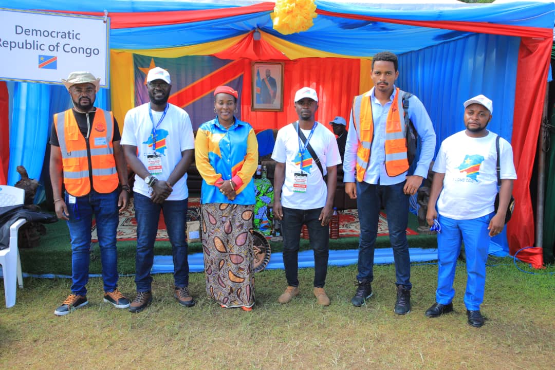 🎶 Feel the pulsating rhythm of rumba echoing through the Cercle Hyppique Grounds in Bujumbura! 

Today marks a crescendo of cultural bliss as we kick off 🇨🇩 DRC Day at the EAC MSMEs Trade Fair.  A captivating fusion of dance and vibrant colors that celebrates our diversity.