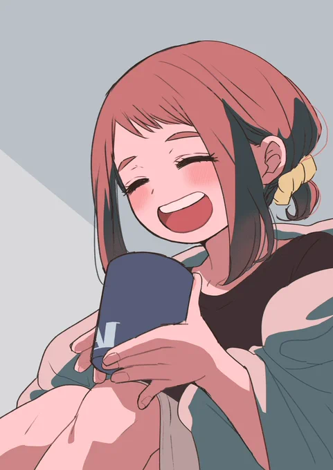 お茶子ちゃんと夜更かし