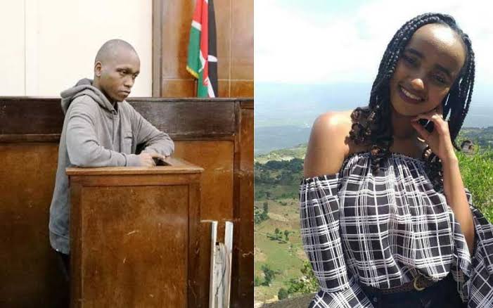 BREAKING NEWS: Naftali Kinuthia, the main suspect in the killing of Moi University medical student, Ivy Wangechi in April 2019, has been sentenced to 40 years in prison.