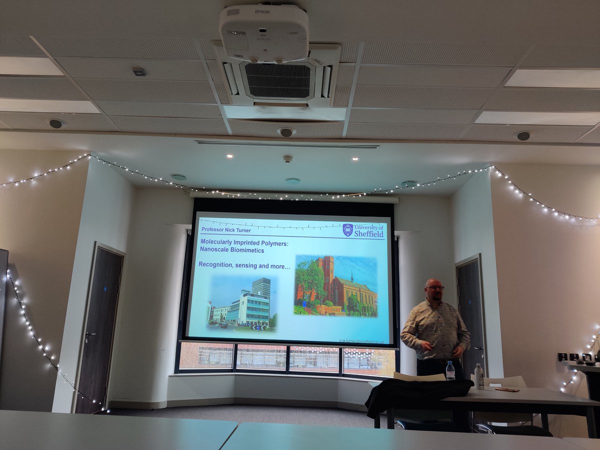 Chemistry at Lincoln (@uolchemistry) on Twitter photo Fantastic talk from <a href="/Dr_MIP/">Nick Turner</a> on his research investigating molecular imprinted polymers, thanks to @saul__hunter for organising Fantastic talk from <a href="/Dr_MIP/">Nick Turner</a> on his research investigating molecular imprinted polymers, thanks to @saul__hunter for organising