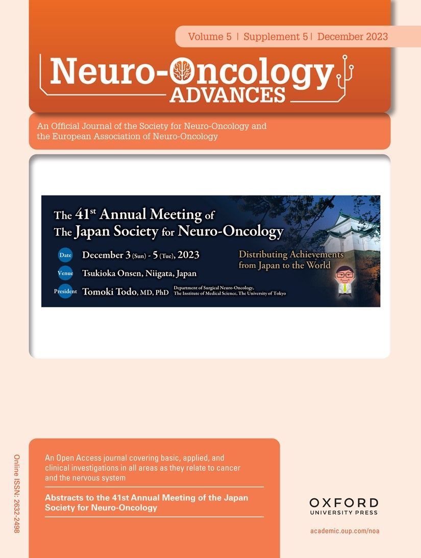 EditorNeuro's tweet photo. Our newest supplement, Abstracts to the 41st Annual Meeting of the #Japan Society for #NeuroOncology, is now out! 

https://t.co/KSQrIUsawU

#JSNO @NeuroOnc https://t.co/mzE9C6Hd1m