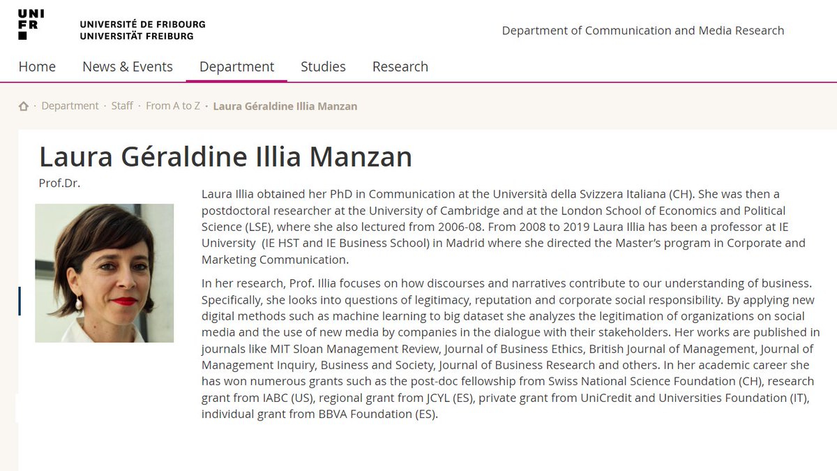 Exciting news! Professor Laura Illia (@unifr @dcm_unifr) has joined us as an Associate Editor for the journal. She brings a wealth of expertise in the areas of legitimacy, stigma, corporate social responsibility, and AI ethics. Welcome to @BASeditors' editorial team, @illial!